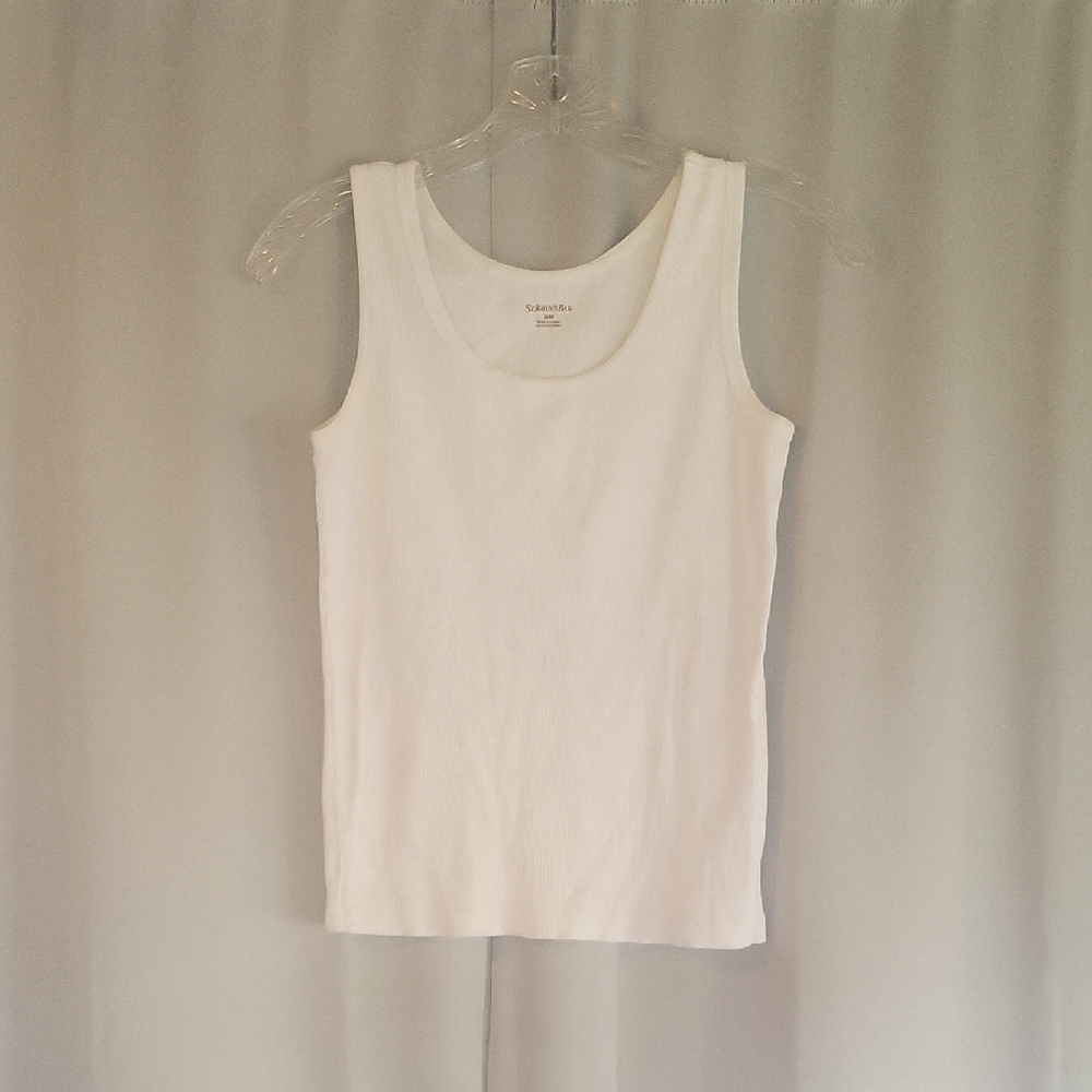 St. John's Bay Essential Cream Tank Top